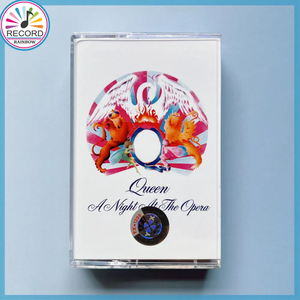аудиокассета (Audio MC) Queen A Night At The Opera кассета Совершенно новый Запечатанный Альбом, вариант, фото 3