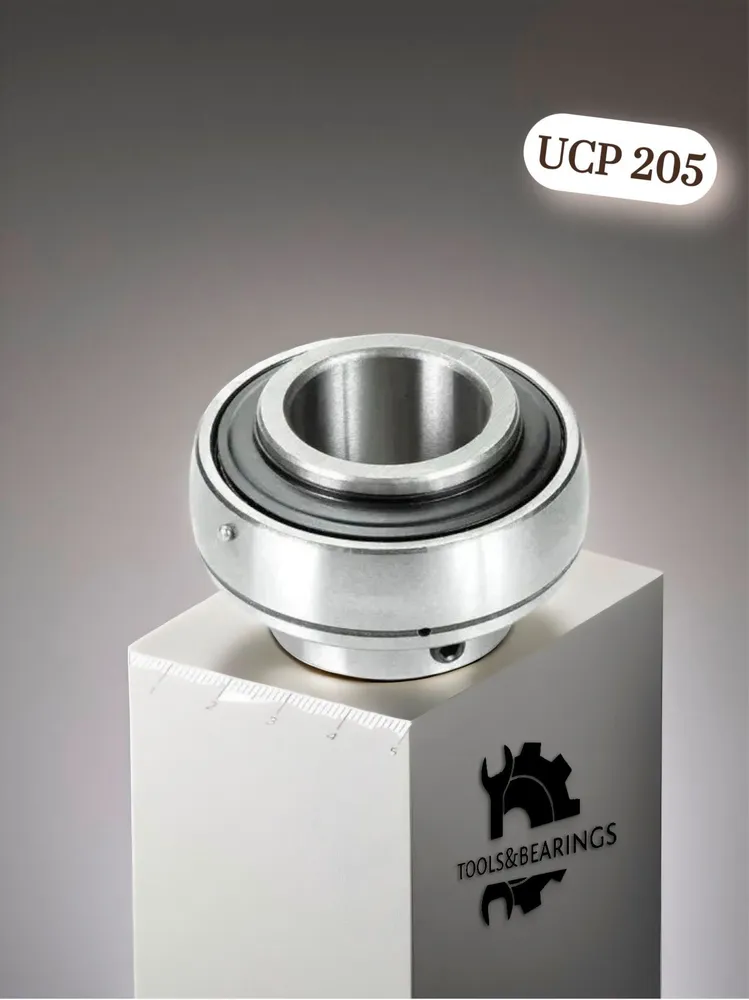 Подшипниковый узел UCP 205 Комплект 2шт. диаметр 25 мм. IDN, 2 шт, фото 4