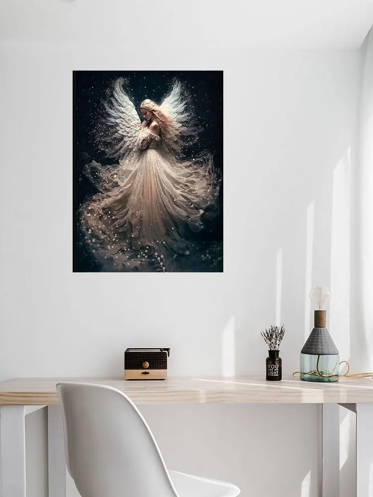 Фея под луной. Серия персонажей. Алмазная картина из смолы 30*40 см, 30x40 см, фото 2