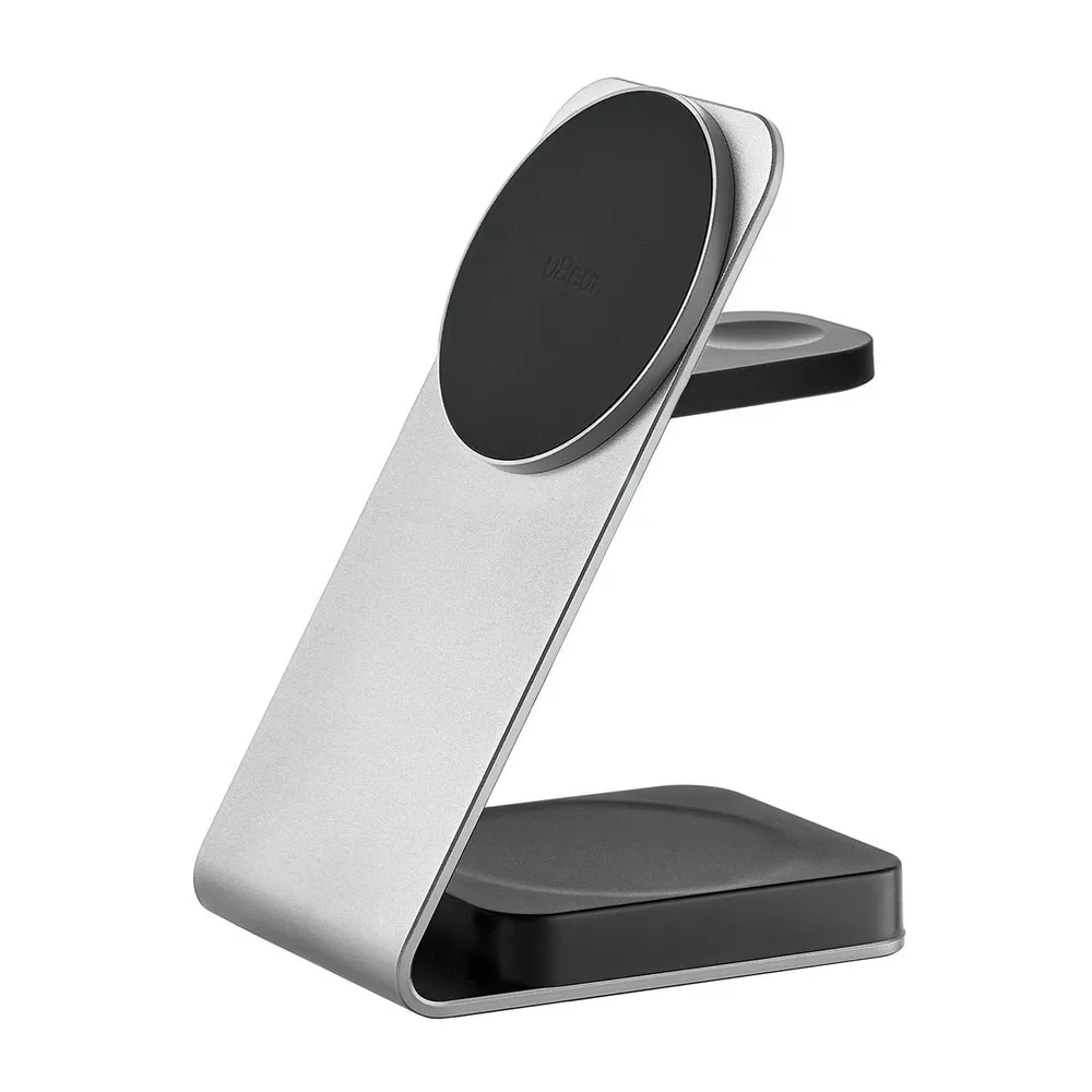 Беспроводное зарядное устройство uBear Level Pro 3-в-1, с поддержкой MagSafe, для Apple Watch, вариант, фото 3