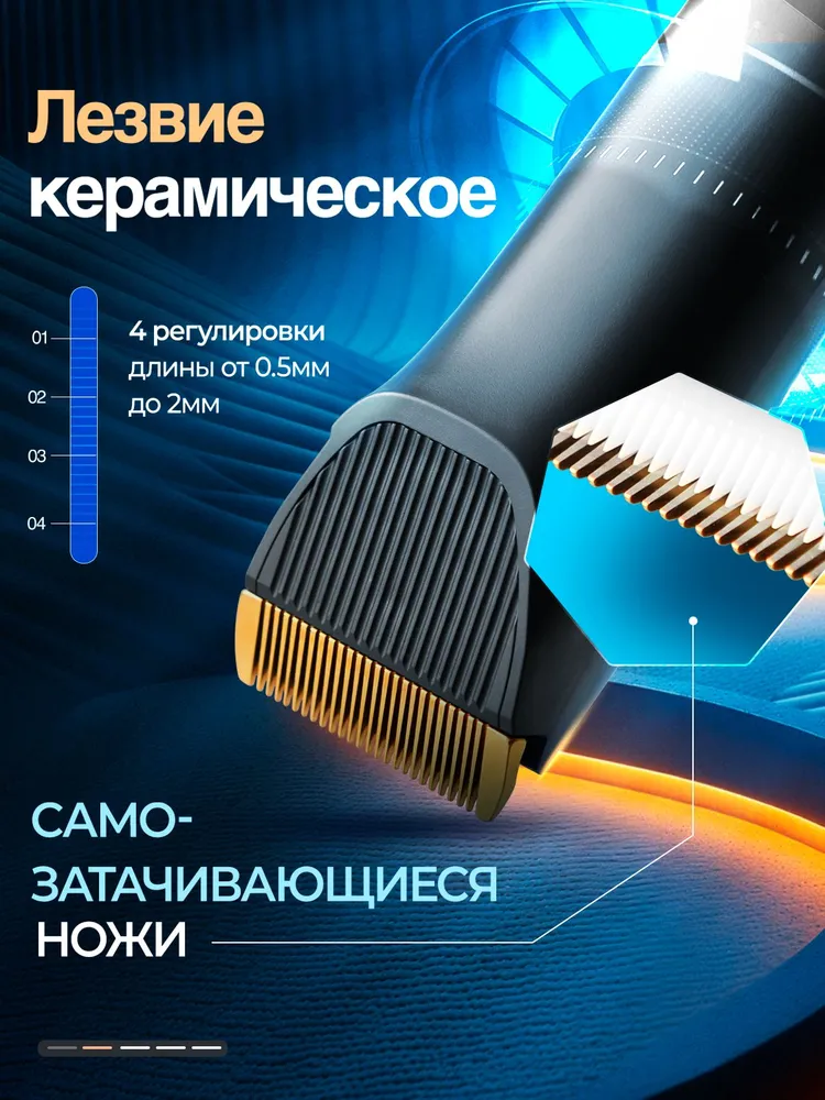 Профессиональная машинка для стрижки волос HAAR AJ-560M, вариант, фото 2