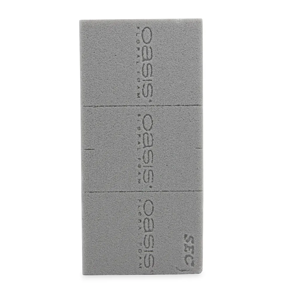 Флористическая губка для сухоцветов пена, оазис Биосек кирпич OASIS floral foam, 23*11*8 cм, 23x11x8, фото 3