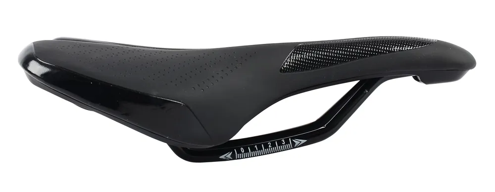 Седло спортивное MTB-XC размер 254x154 мм, с вентиляцией, вес 348 гр., 254x154 мм, 348 г, фото 5