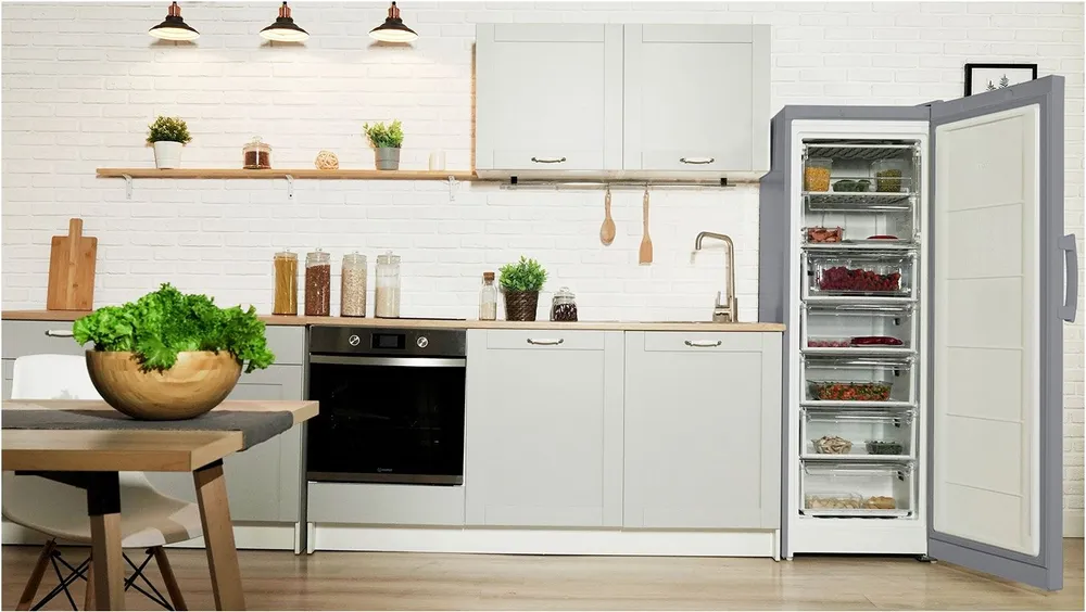 Морозильная камера Indesit DSZ 5175 G, серебристый, 5,175 кг, фото 5
