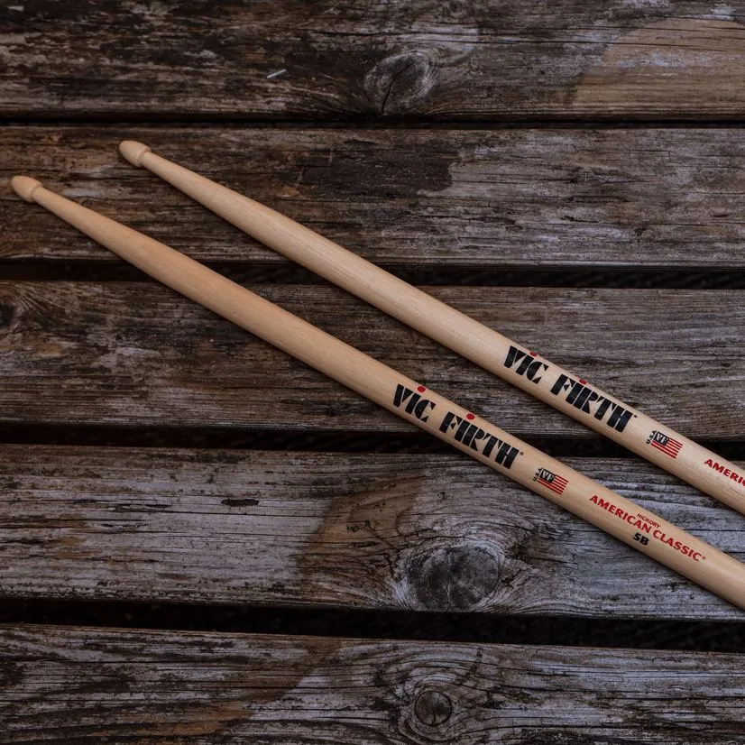 Барабанные палочки VIC FIRTH 5В профессиональные. Палочки для ударных VIC FIRTH 5В, вариант, фото 6