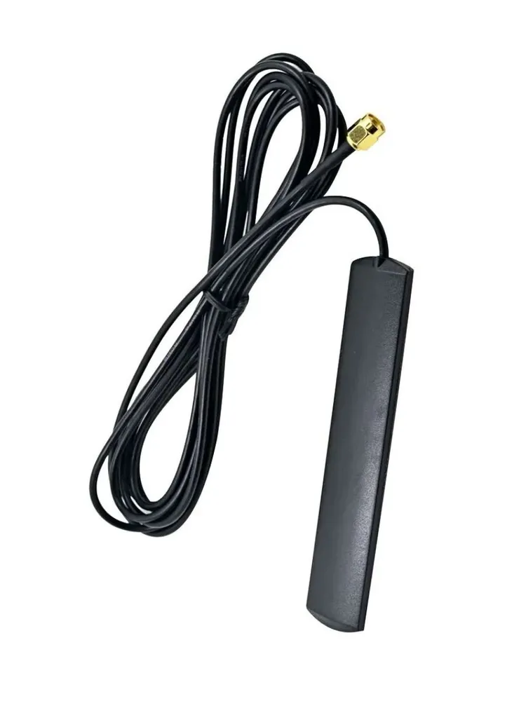 Антенна автомобильная 4G/WI FI/Bluetooth, с разъемом Sma-male, 2.4G, 3dBi ,кабель 3 метра, черная., 4 г, 2,4 г, фото 2