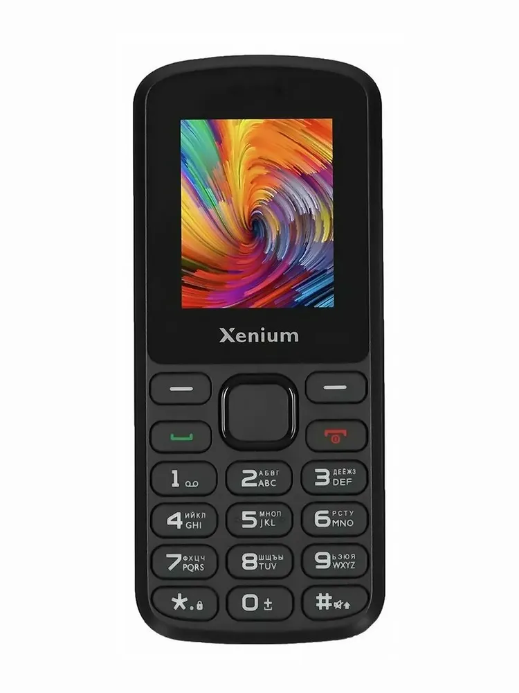 Philips Мобильный телефон кнопочный Xenium (Филипс Ксениум) без камеры для армии; Простой маленький тонкий сотовый с кнопками, большими крупными цифрами, буквами; Громкий динамик для пожилых, детей, ребенку в школу, мощная батарея аккумулятор, type c, радио, фонарик, 2 сим карты, черный, черный матовый, черный, фото 6