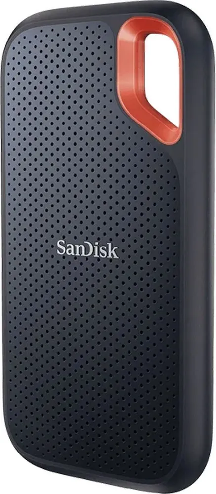 SanDisk 500 ГБ Внешний SSD-диск Extreme, (SDSSDE61-500G-G25), USB 3.2, чтение - 1050 Мб/с, запись - 1000 Мб/с, Силикон, черный, 500 ГБ, фото 4