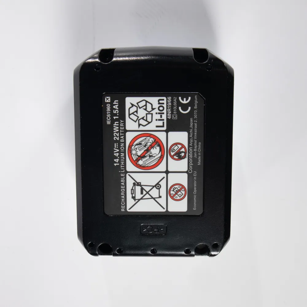 Аккумулятор для лобзика шуруповерта фонаря BL1415G 14.4V 1.5AH, вариант, фото 6