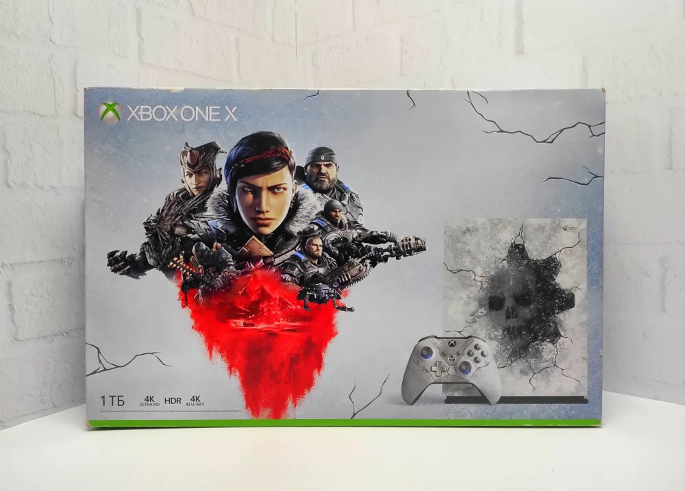 Игровая приставка Xbox One X 1TB Gears of War Limited Edition. Товар уцененный, 1 ТБ, фото 3
