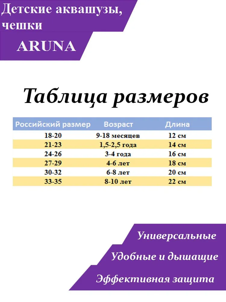 Аквашуз ARUNA, вариант, фото 4