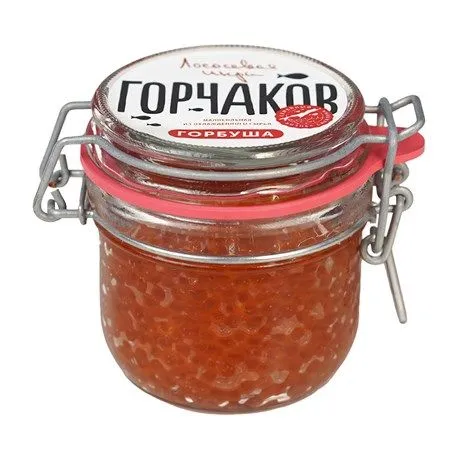 Икра лососевая Gorchakov Group зернистая горбуша, 230г, 230 г