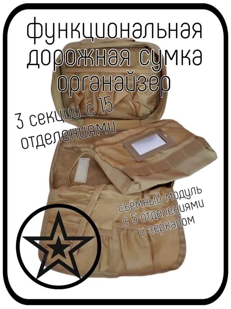 Несессер тактический сумка мужская косметичка, вариант, фото 2