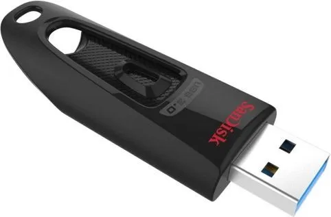 SanDisk Ultra 512 ГБ USB-флеш-накопитель, USB 3.0, USB Type-A, SDCZ48-512G-G46, черный, 512 ГБ