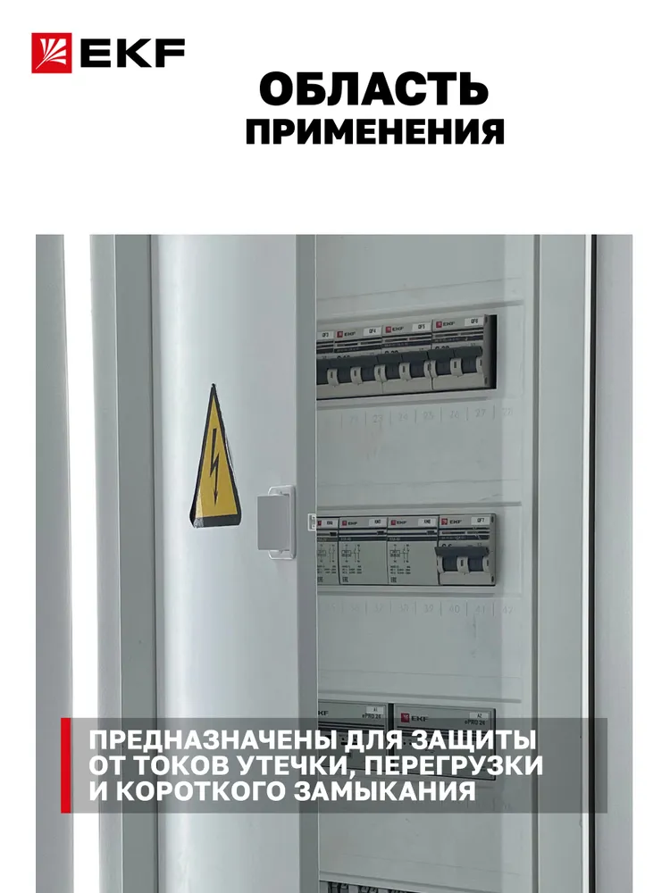 Дифавтомат 16А (C) 30мА, тип A, 1P+N (двухполюсный), 6кА, электронный АВДТ-63N EKF PROXIMA - Автоматический выключатель дифференциального тока, 16А A 1P+N двухполюсный, фото 2