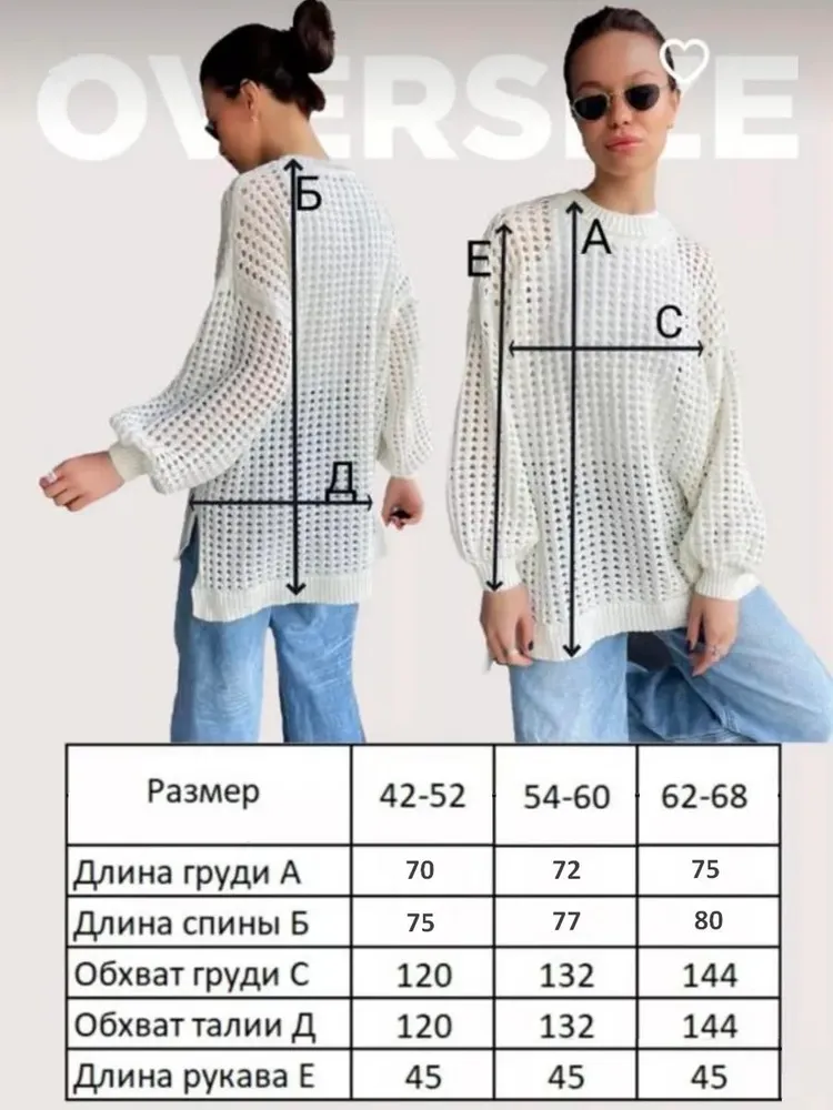 Джемпер ENJOYSIZE Boutique. Итальянская мода (журнал), вариант, фото 5