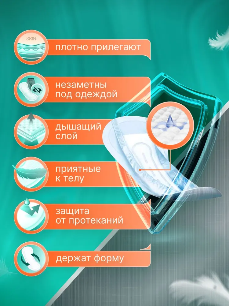 Прокладки урологические для мужчин LiveDo "Refre" (ЛивДу "Рефрэ"), впитывающие 80 мл, 22 штуки, 20 мл, фото 3