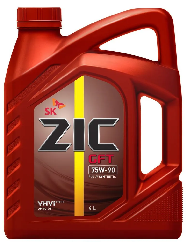 Масло для механических трансмиссий ZIC GFT 75W-90 4л,162629, 4 л, фото 5