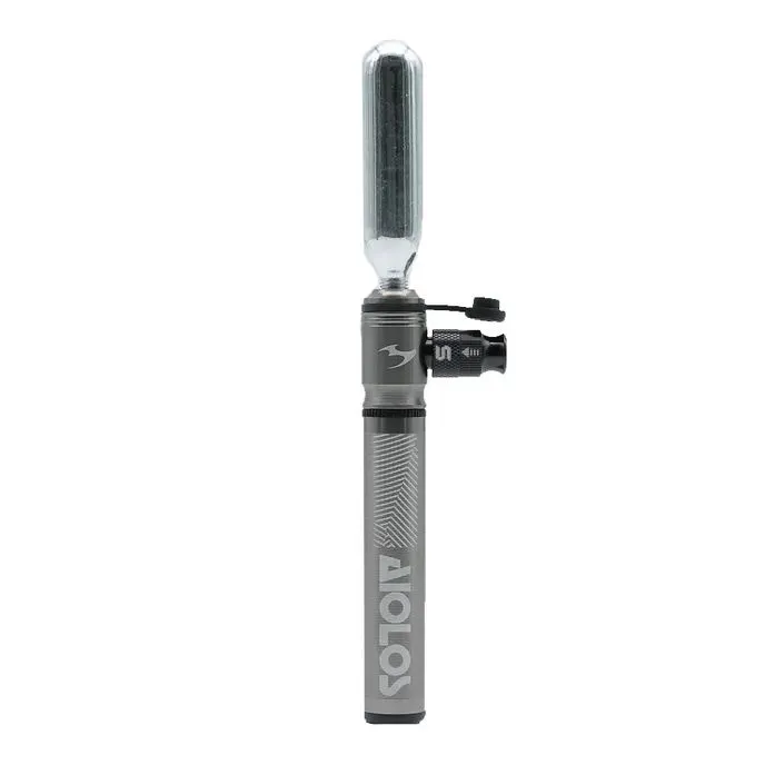 Насос ручной с возможностью установки CO2 баллона Moon Aiolos Dual, 160 PSI /11 BAR, 135mm, 89g, Al, 89 г, фото 6