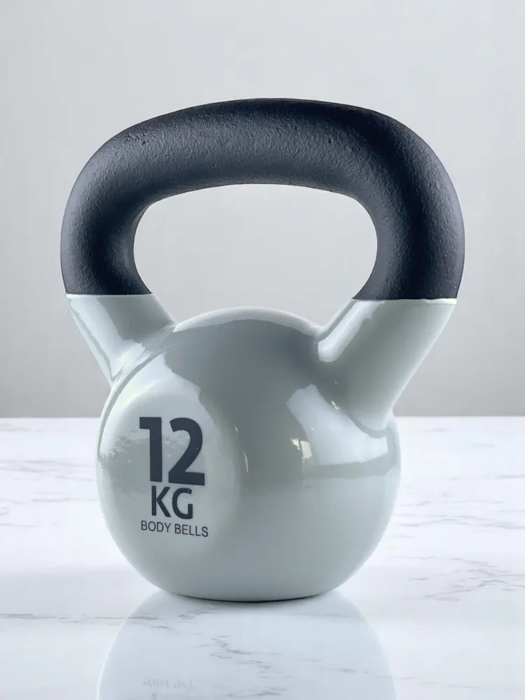 Гиря 12 кг чугунная обрезиненная, 12 кг, фото 2