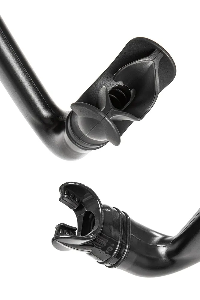 Трубка для плавания Mad Wave Speed Snorkel, Black, M0773 02 0 01W, 1 Вт, фото 4