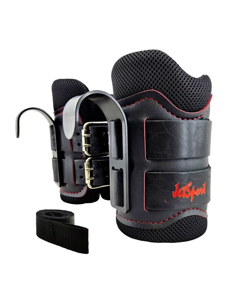 Гравитационные инверсионные ботинки JetSport F103Soft черные, черный, фото 2