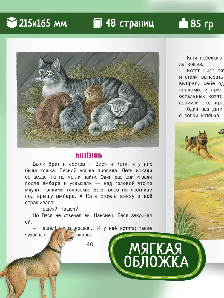 Книга Лев Толстой Рассказы и сказки для детей | Толстой Лев Николаевич, вариант, фото 2