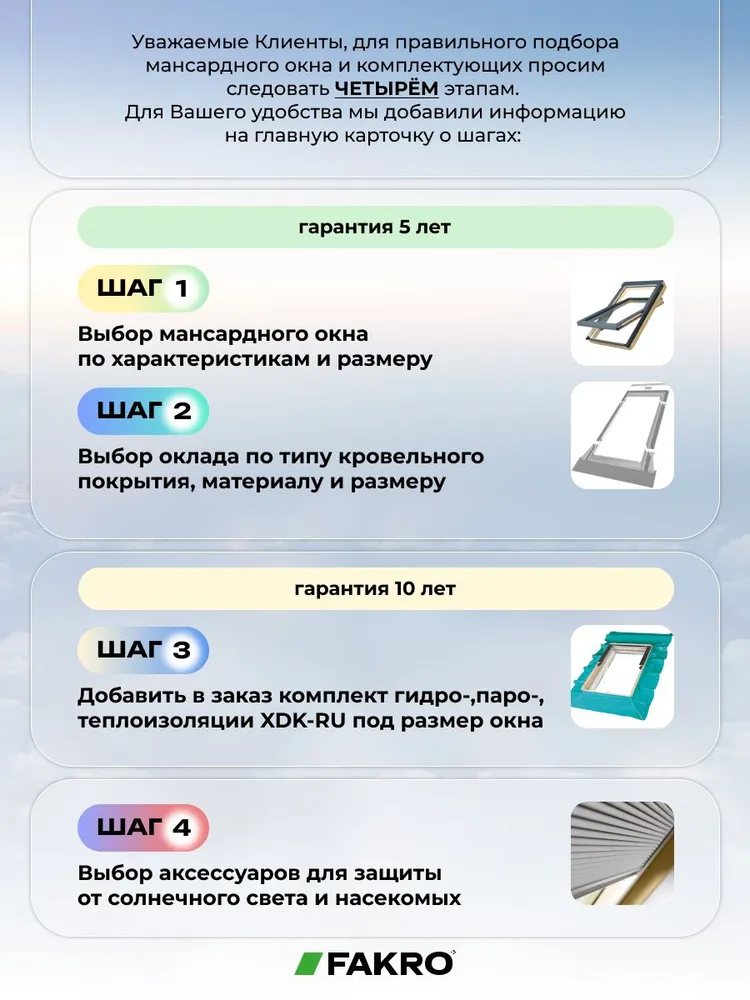 Мансардное окно БЕЛОЕ FTU-V U4 FAKRO 55*78 (ДВУХКАМЕРНЫЙ стеклопакет, с вент. клапаном), 55x78, фото 2