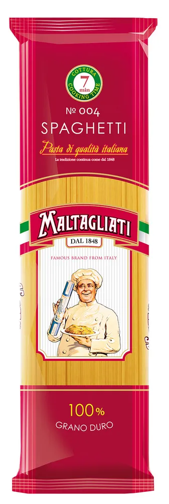 Макароны Maltagliati Спагетти классические №004, 450 г, 450 г
