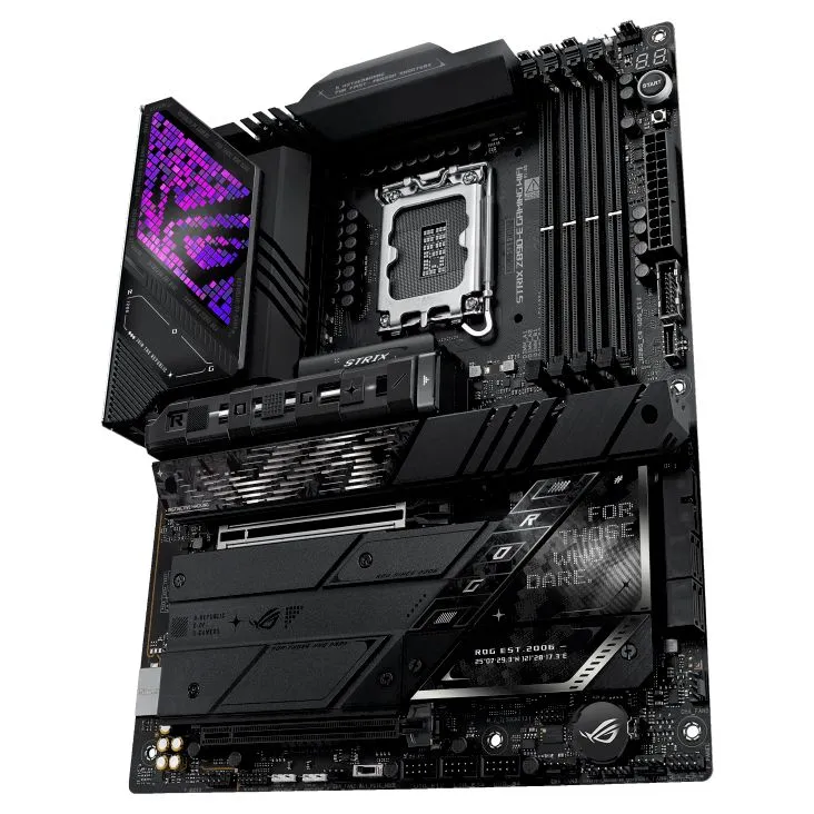 ASUS 90MB1IM0-M0EAY0 Материнская плата ROG STRIX Z890-E GAMING WIFI, LGA 1851, Intel Z890, 4xDDR5, 4xSATA, 7xM.2, 1xPCIe 5.0 x16, 1xPCIe 4.0 x16, 1xHDMI, 1xDP, 2xUSB-C Thunderbolt 4, 7xUSB-A 3.2 Gen 2, 3xUSB-A 3.2 Gen 1, 2xUSB-C 3.2 Gen 2x2, 1x 5Gb LAN, 5.0x16, 5 ГБ, фото 5