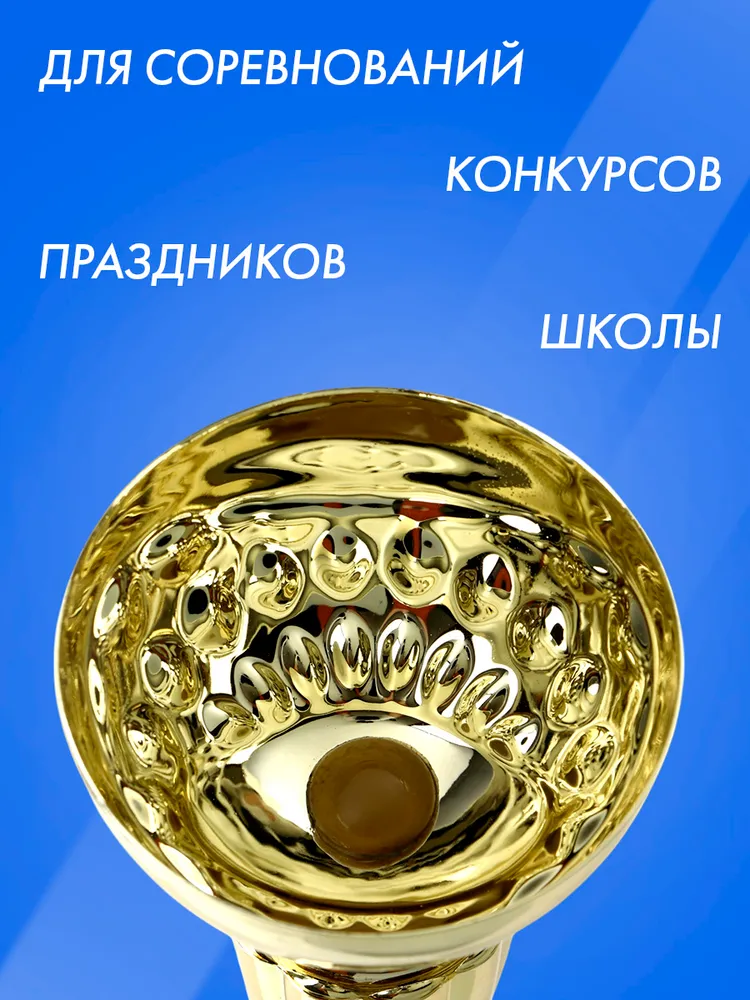 Кубок спортивный, золото, золотой, фото 6
