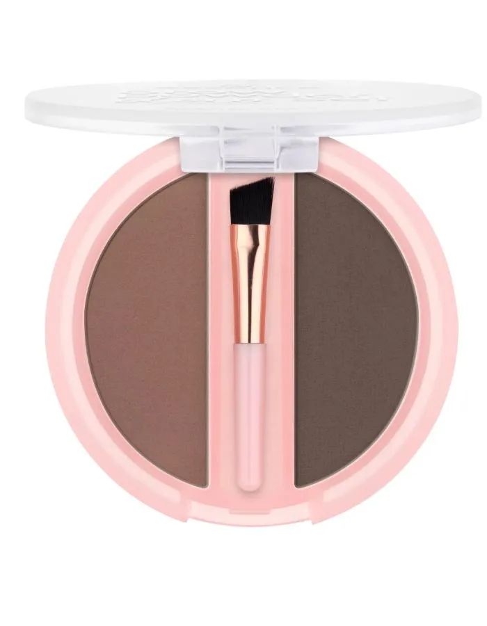 Набор для бровей Brow powder duo set 02 Medium, вариант, фото 2