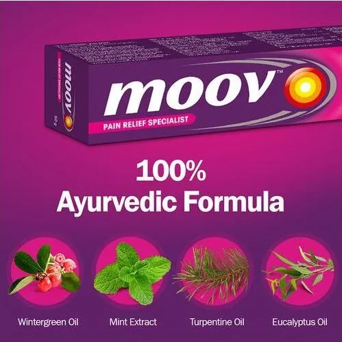 Крем Мув, от боли в суставах и мышцах (Moov Pain Relief), 30 гр., 30 г, фото 4