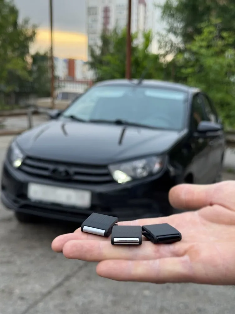 Ручка дефлектора LADA Granta Черный 2 шт, 2 шт, фото 5