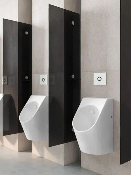 Писсуар подвесной настенный TOTO PUBLIC UWN926EBS#XW, для мужчин, белый, белый, фото 2