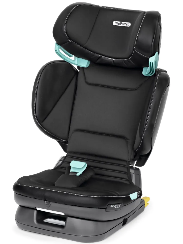 Детское автокресло Peg Perego Viaggio 2-3 Flex Licorice i-size New, группа 2-3 (15-36 кг) 3-12 лет, черный, 36 кг, фото 2