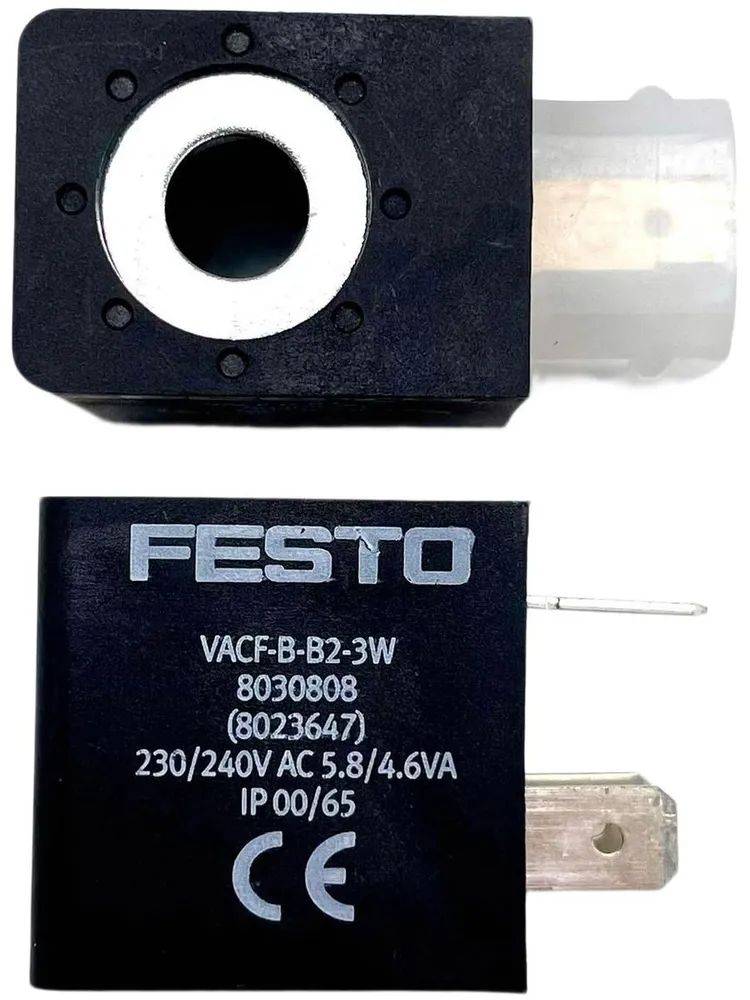 Festo VACF-B-B2-3W, Катушка электромагнитная 220 В AC, 5.8 ВА, вариант, фото 3