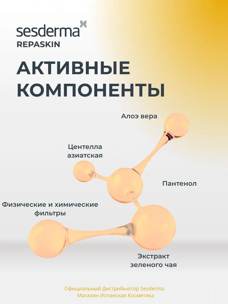 Sesderma REPASKIN URBAN 365 SPF50 Средство солнцезащитное антивозрастное для лица SPF50, 50мл, 50 мл, фото 6