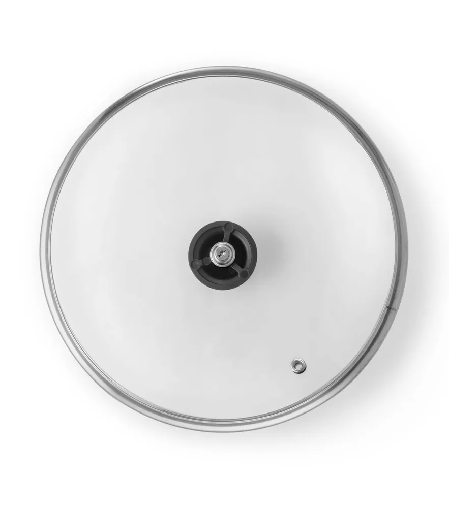 Крышка стеклянная 22 см Tefal Cocoon универсальная, вариант, фото 4