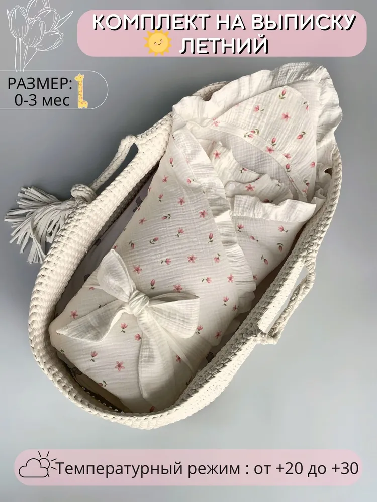 Комплект на выписку Lalastore, вариант
