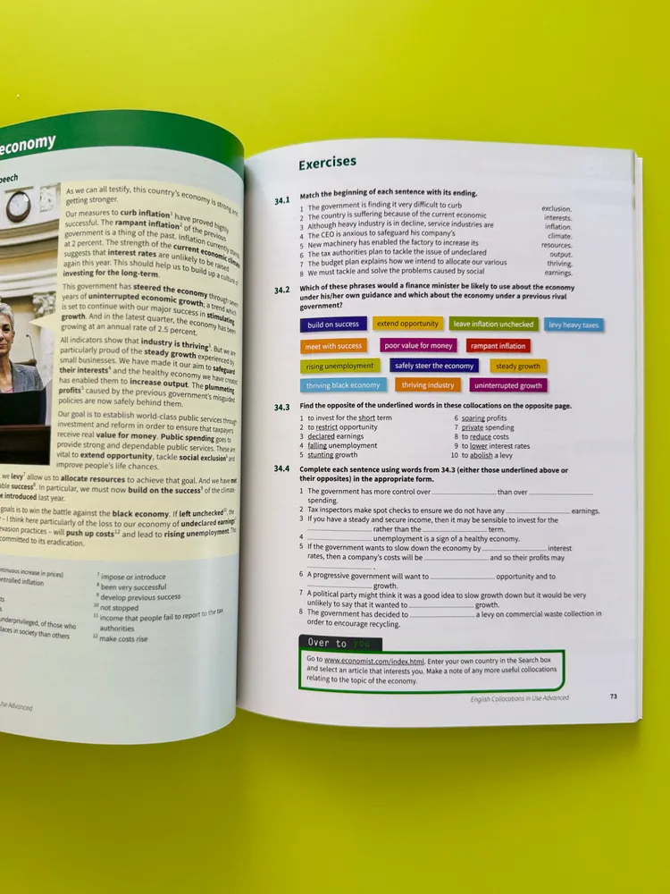 English Collocations In Use Advanced A4 | McCarthy Michael, вариант, фото 4
