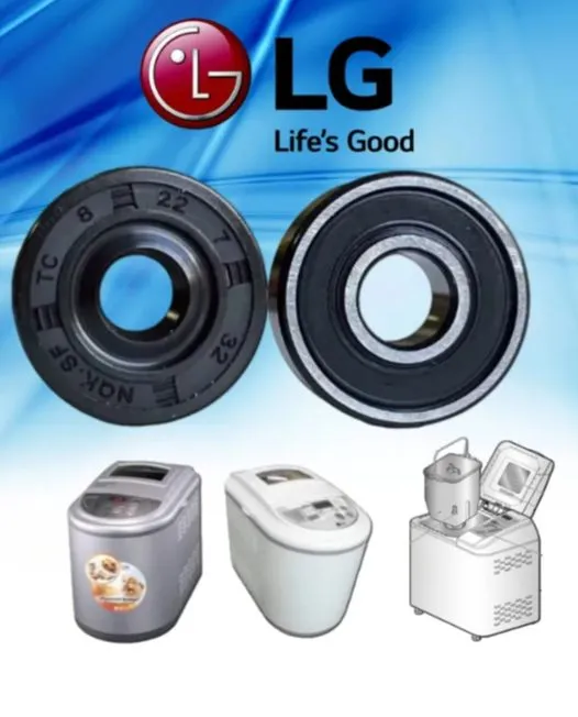 Ремкомплект хлебопечки LG: подшипник MTM 608 2RS Польша, сальник NQK-SF 8*22*7мм, 8x22x7 мм, фото 2