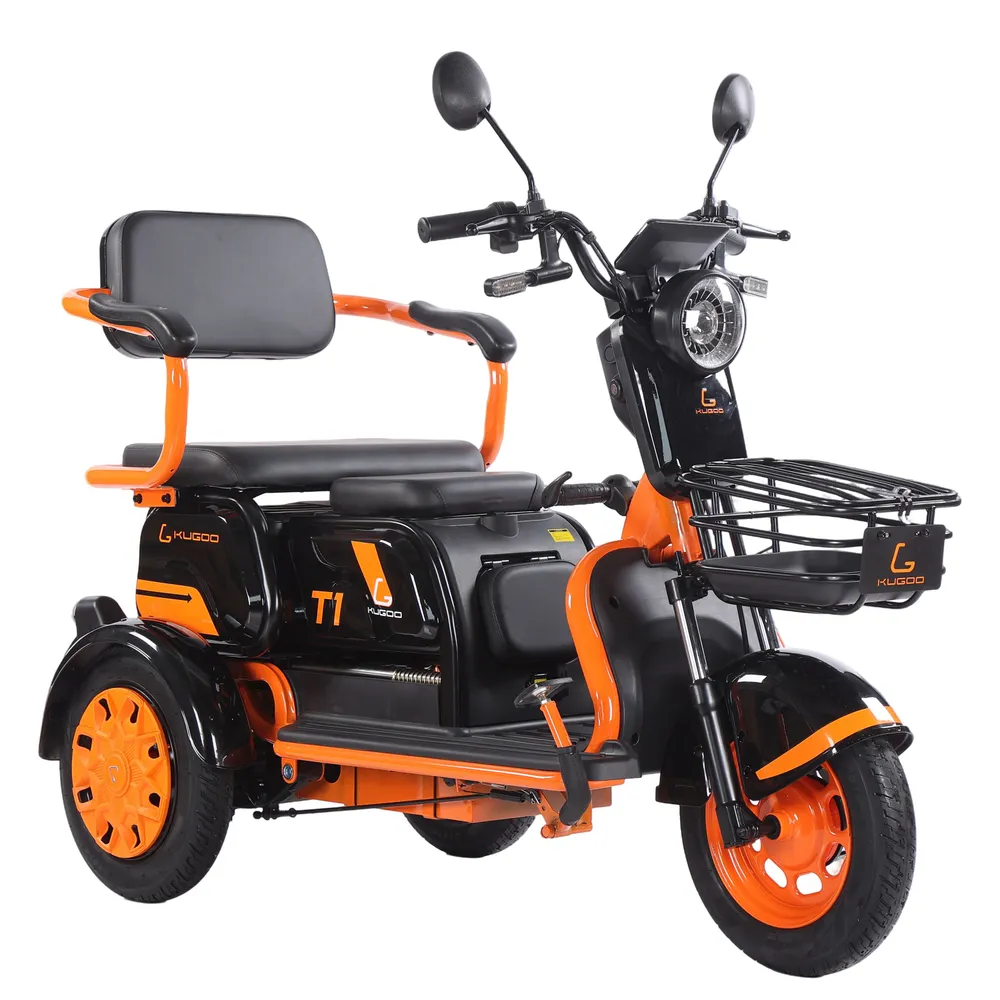 Электроскутер для пожилых Kugoo T1 Sibtrike 500W, 48V/20.8AH, 500 Вт, фото 2