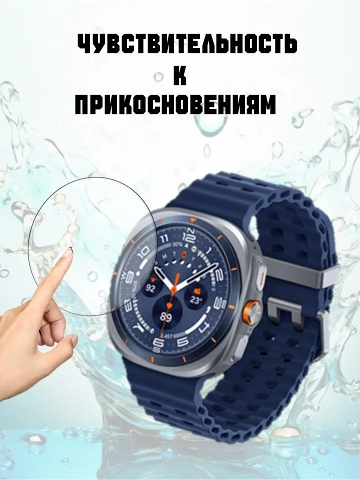 Защитное стекло для смарт-часов Samsung Galaxy Watch 8 Ultra, вариант, фото 2