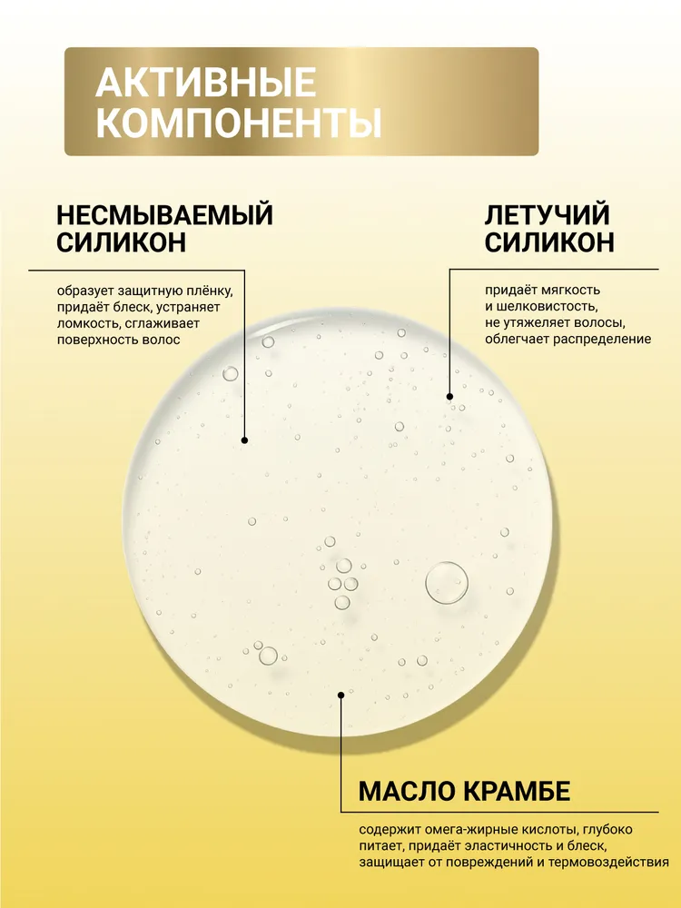 ESTEL PROFESSIONAL Масло флюид для сухих волос CUREX BRILLIANCE блеск с термозащитой 100 мл, 100 мл, фото 6