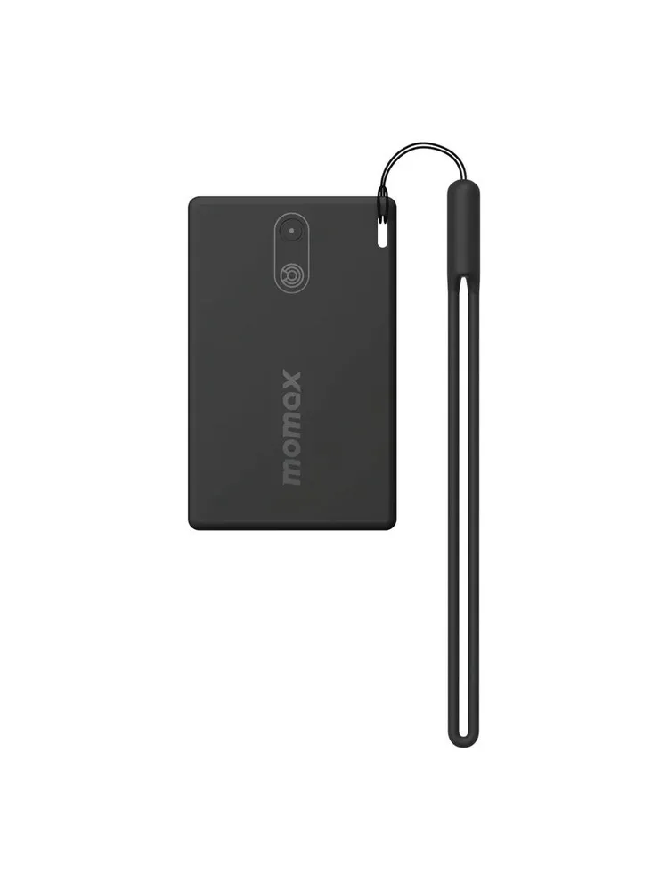 GPS Трекер Momax PINCARD Find my Ultra Slim Tracker , черный, черный