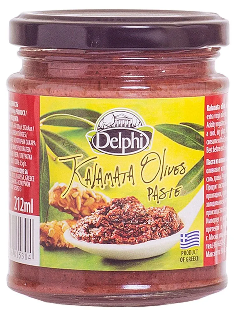 Delphi Паста из оливок Каламата, 190 г, 190 г