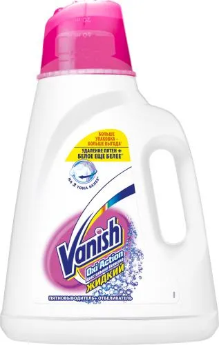 Пятновыводитель-отбеливатель Vanish Oxi Action 2л, 2 л, фото 2