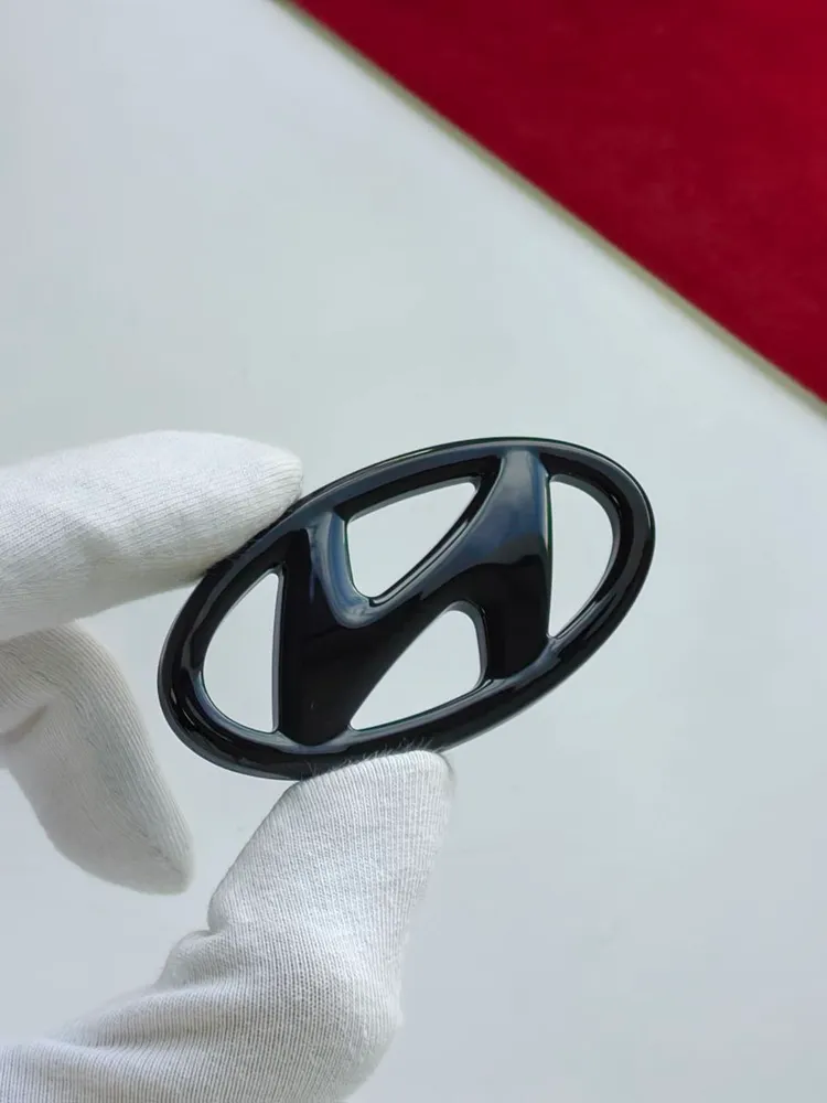 Эмблема на руль 60/30 мм Hyundai шильдик Хендай 1 шт, 1 шт, фото 3