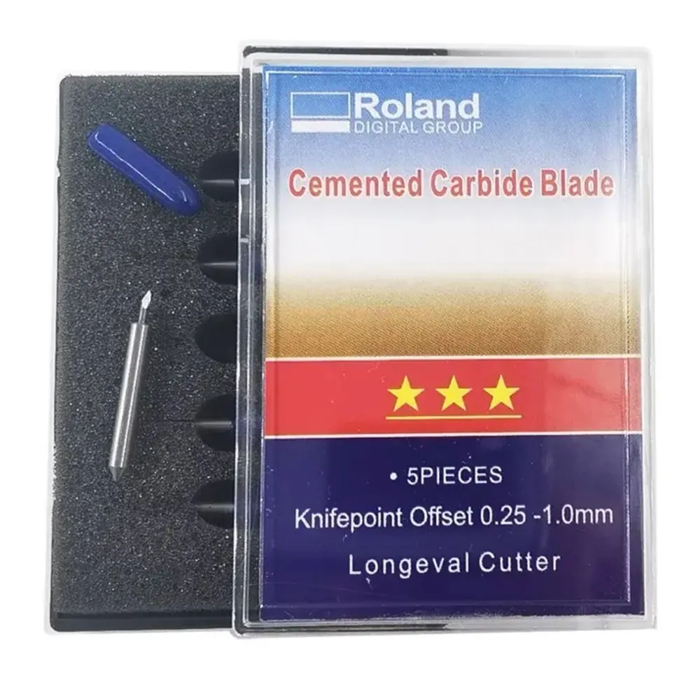 Лезвие для плоттера Roland/Плоттерные ножи с углом заточки 45 градусов- 5шт., 60 градусов, фото 4